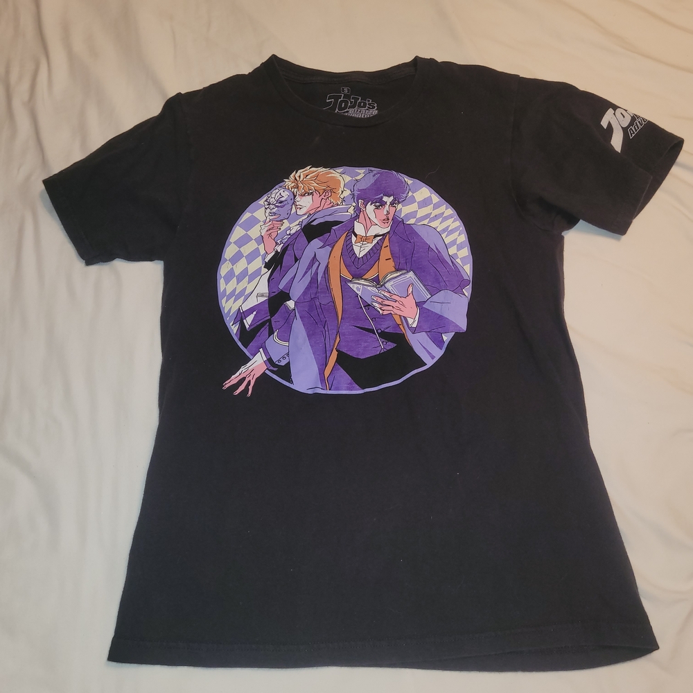 Ripple Junction Black JoJo's Bizarre Adventure T-Shirt